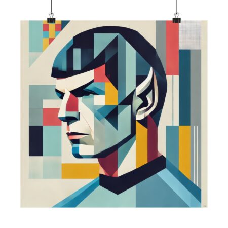 Star Trek, Spock, Leonard Nemoy - Art Print Poster