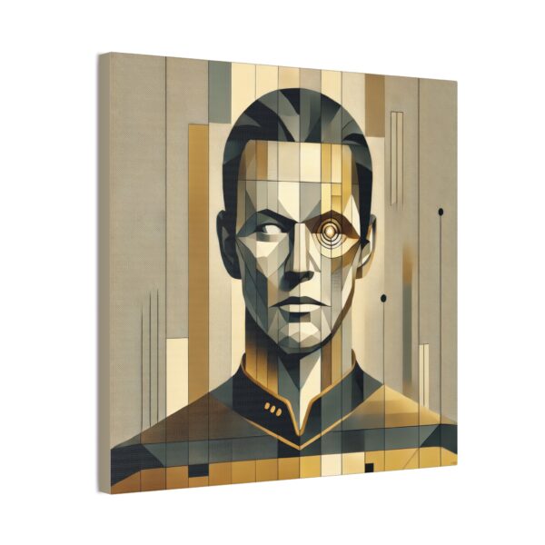 Commander Data, Lieutenant, Star Trek - Stretched Canvas
