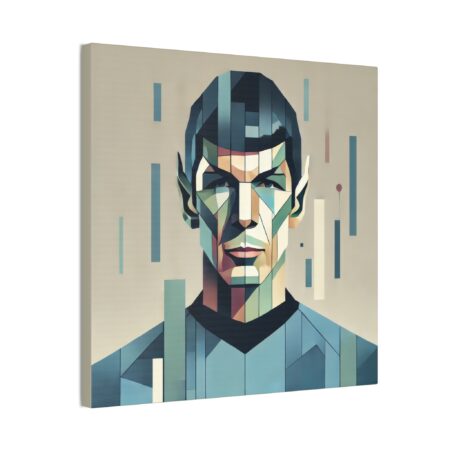 Star Trek, Spock, Leonard Nemoy - Stretched Canvas
