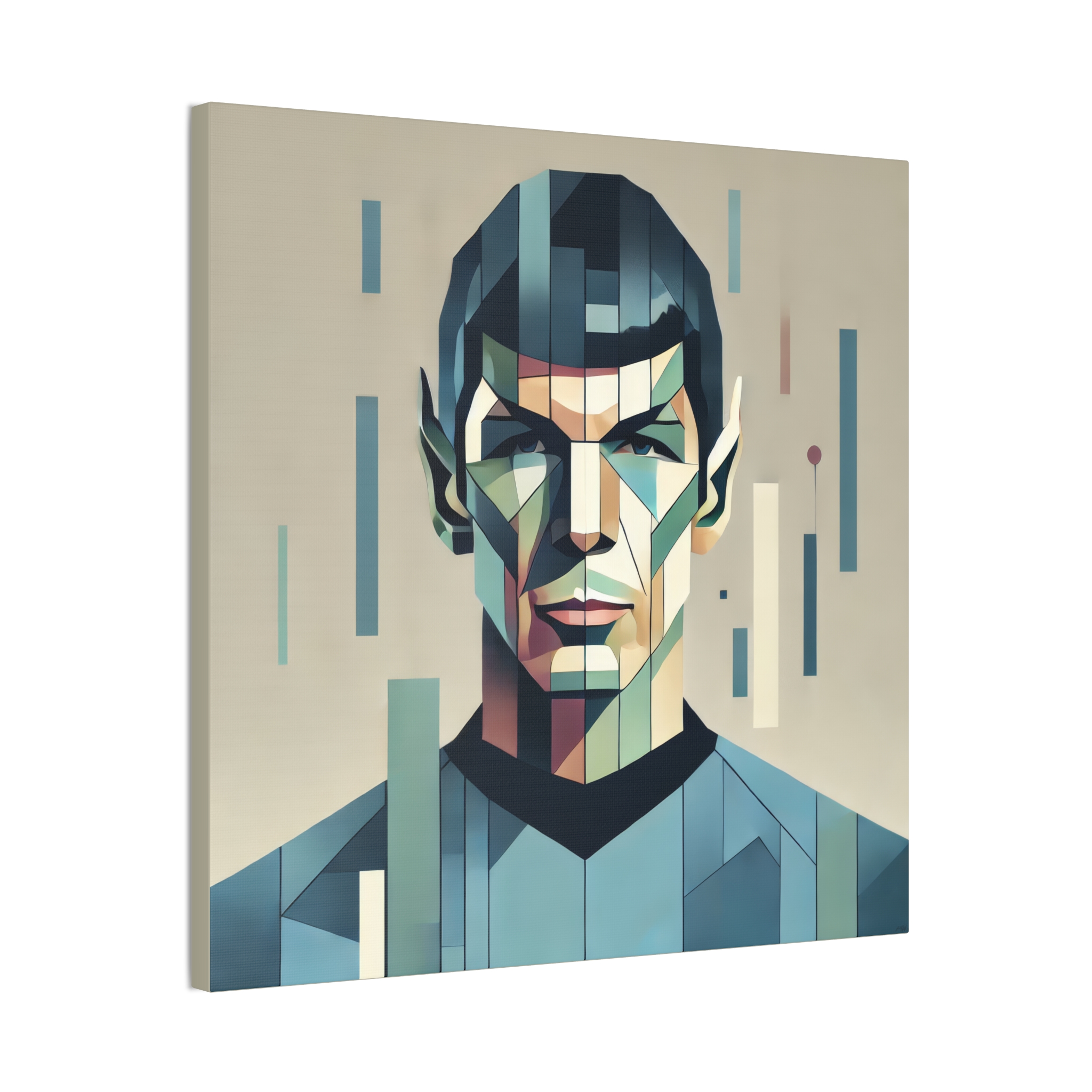 Star Trek, Spock, Leonard Nemoy - Stretched Canvas - Image 5