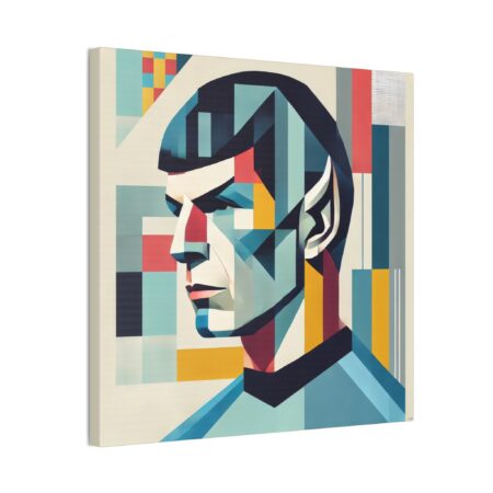Star Trek, Spock, Leonard Nemoy - Stretched Canvas