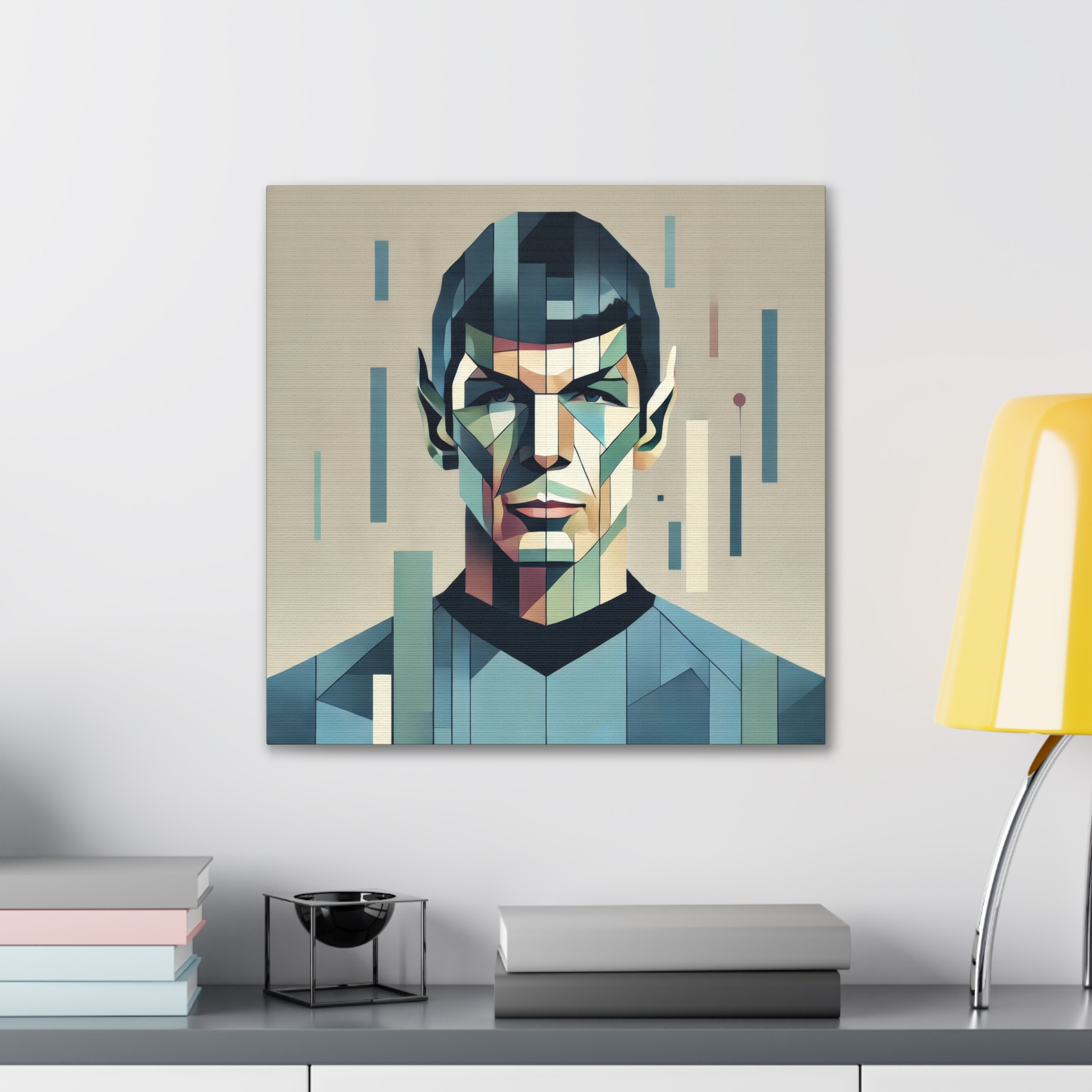 Star Trek, Spock, Leonard Nemoy - Stretched Canvas - Image 7