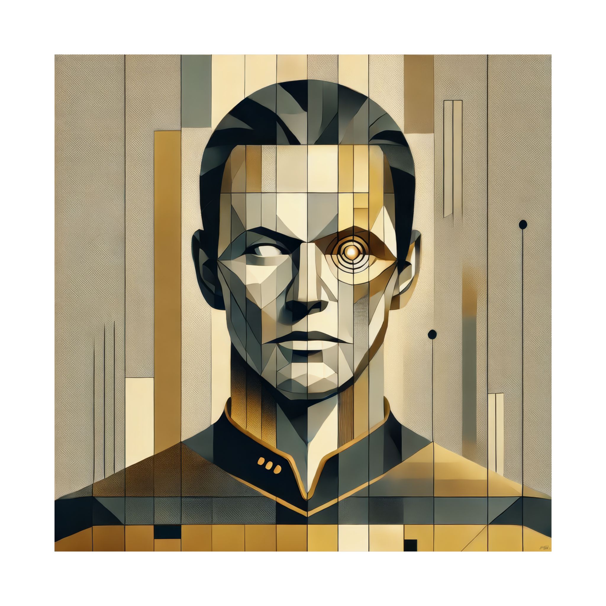 Commander Data, Lieutenant, Star Trek: The Next Generation - Art Print Poster - Image 4