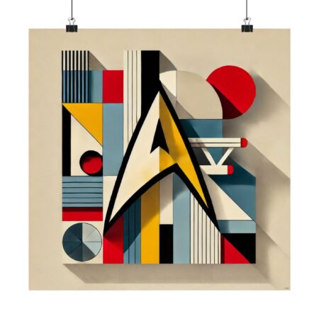 Star Trek Logo, Starfleet Command - Art Print Poster
