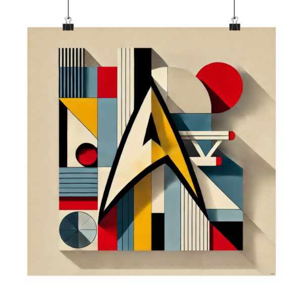 Star Trek Logo, Starfleet Command - Art Print Poster