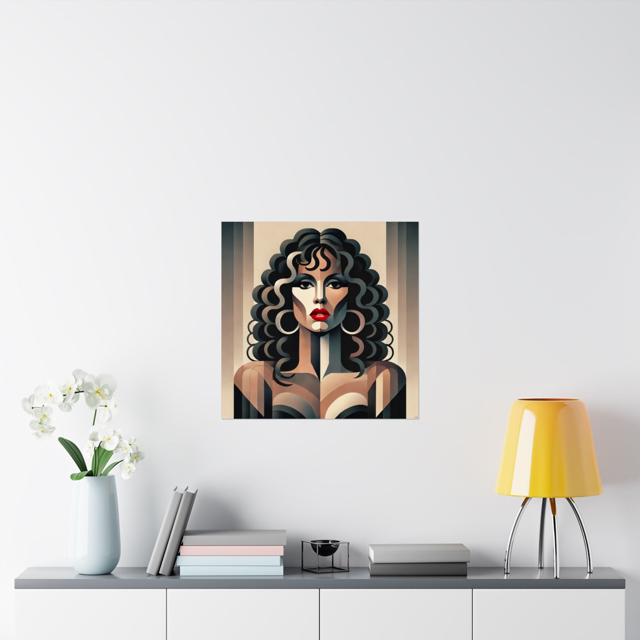 Donna Summer, abstract, minimalist, geometric, Bauhaus- POSTER, PRINT - Image 12