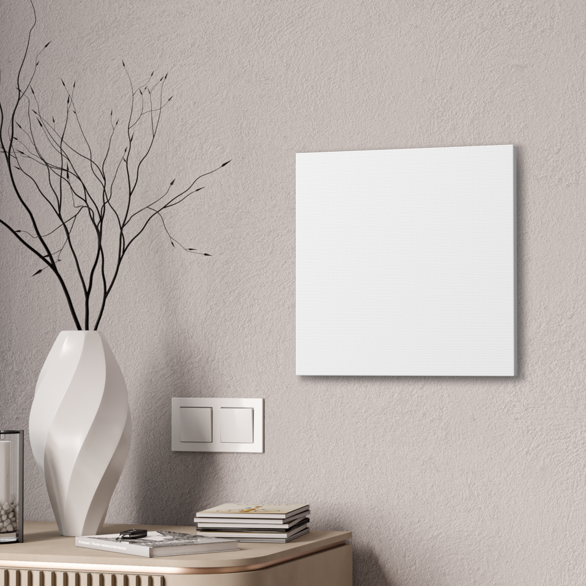 BLANK TEMPLATE - Stretched Canvas - Image 2